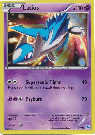 Latios (30/30) [XY: Kit du Dresseur 2 - Latios]
