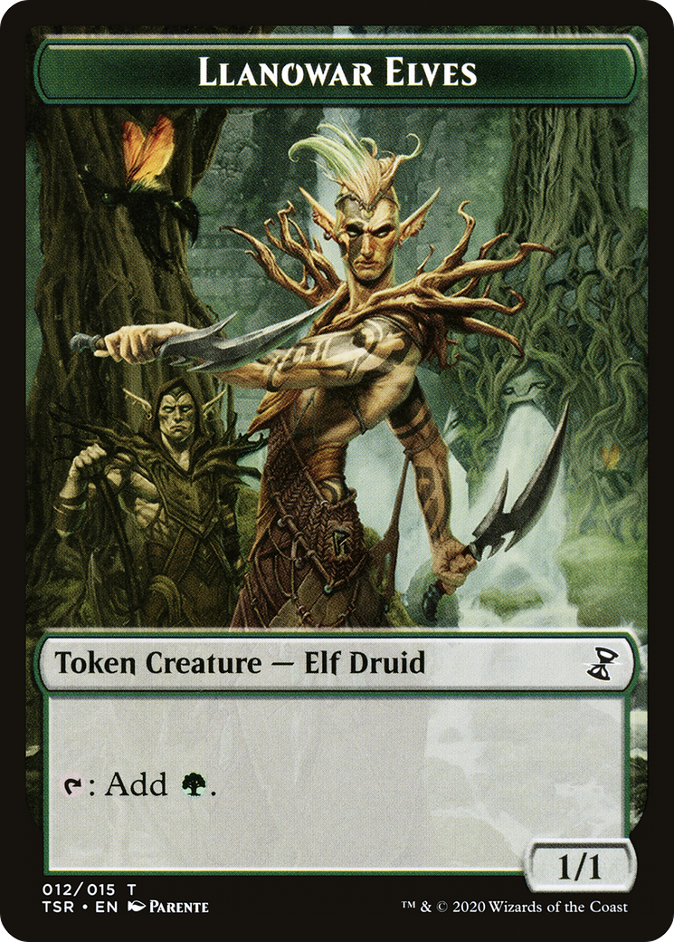 Llanowar Elves (TTSR-012) [Time Spiral Remastered Tokens]