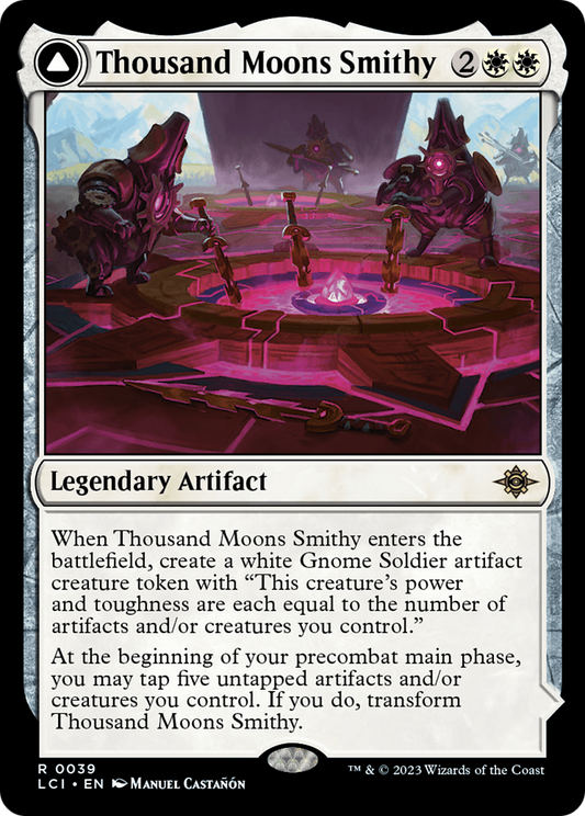 La Forge des Mille Lunes // La Caserne du millier [Les Cavernes Oubliées d'Ixalan]