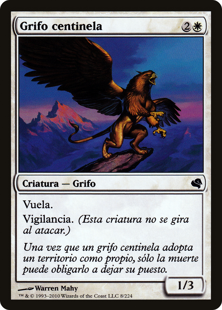 Griffin Sentinel (Spanish) - "Grifo centinela" (PS11-008) [Salvat 2011]