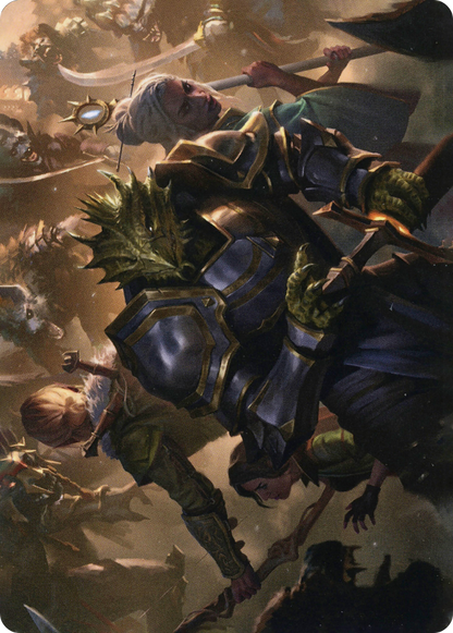 You Come to the Gnoll Camp // You Come to the Gnoll Camp (AAFR-042) (Borderless) [Adventures in the Forgotten Realms Art Series]