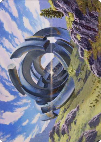 Thran Portal // Thran Portal (ADMU-060) (Borderless) [Dominaria United Art Series]
