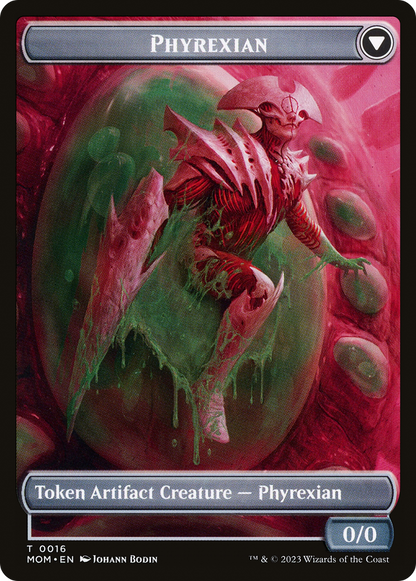 Incubator // Phyrexian (TMOM-016) [March of the Machine Tokens]