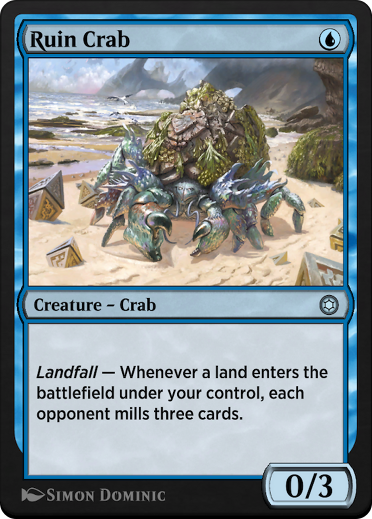 Ruin Crab (HBG-911) [Alchemy Horizons: Baldur's Gate]