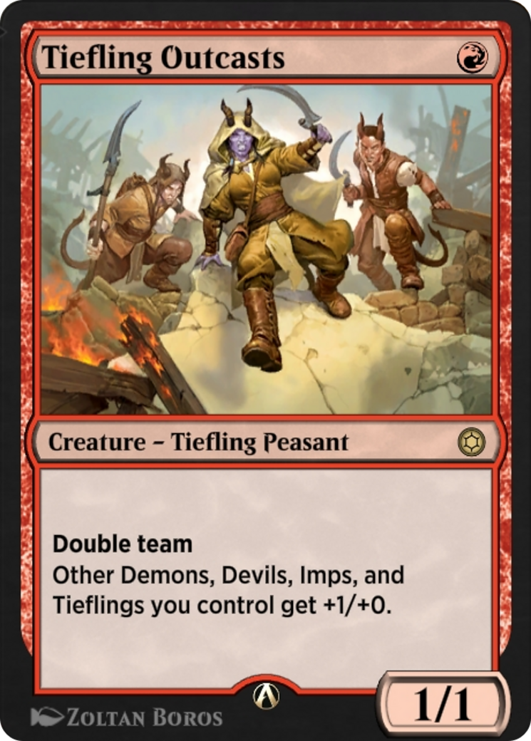 Tiefling Outcasts (HBG-061) [Alchemy Horizons: Baldur's Gate]