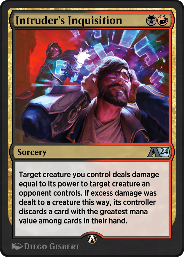 Intruder's Inquisition (YOTJ-023) [Alchemy: Outlaws of Thunder Junction]