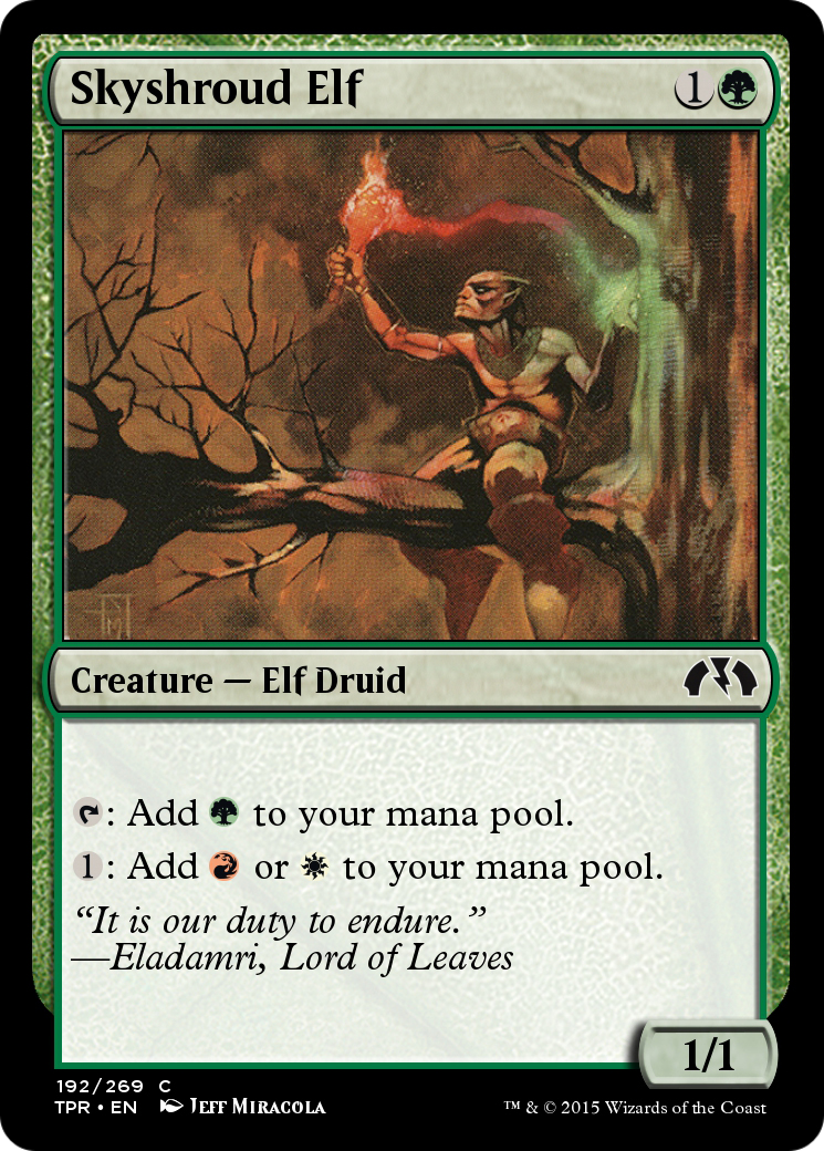 Skyshroud Elf (TPR-192) [Tempest Remastered] Foil