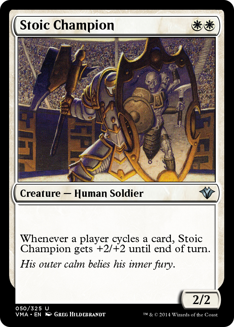 Stoic Champion (VMA-050) [Vintage Masters]