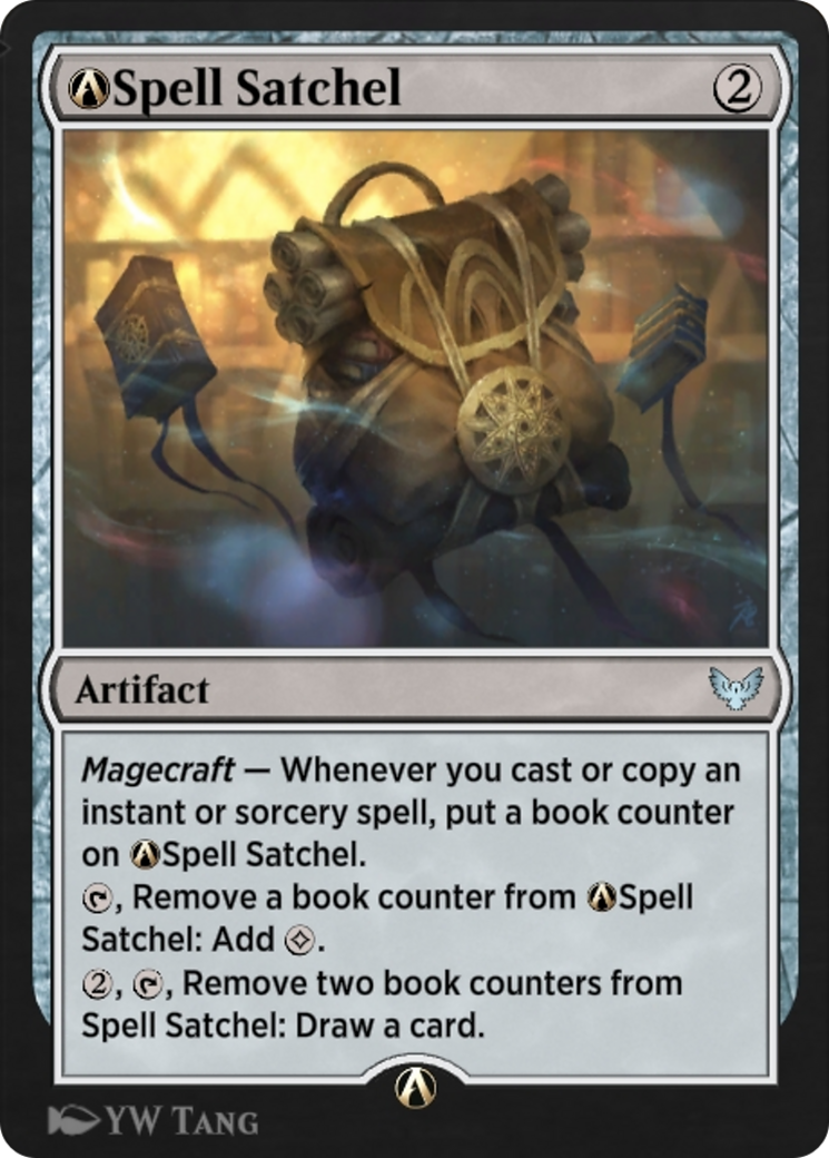 A-Spell Satchel (STX-A-258) [Strixhaven: School of Mages]