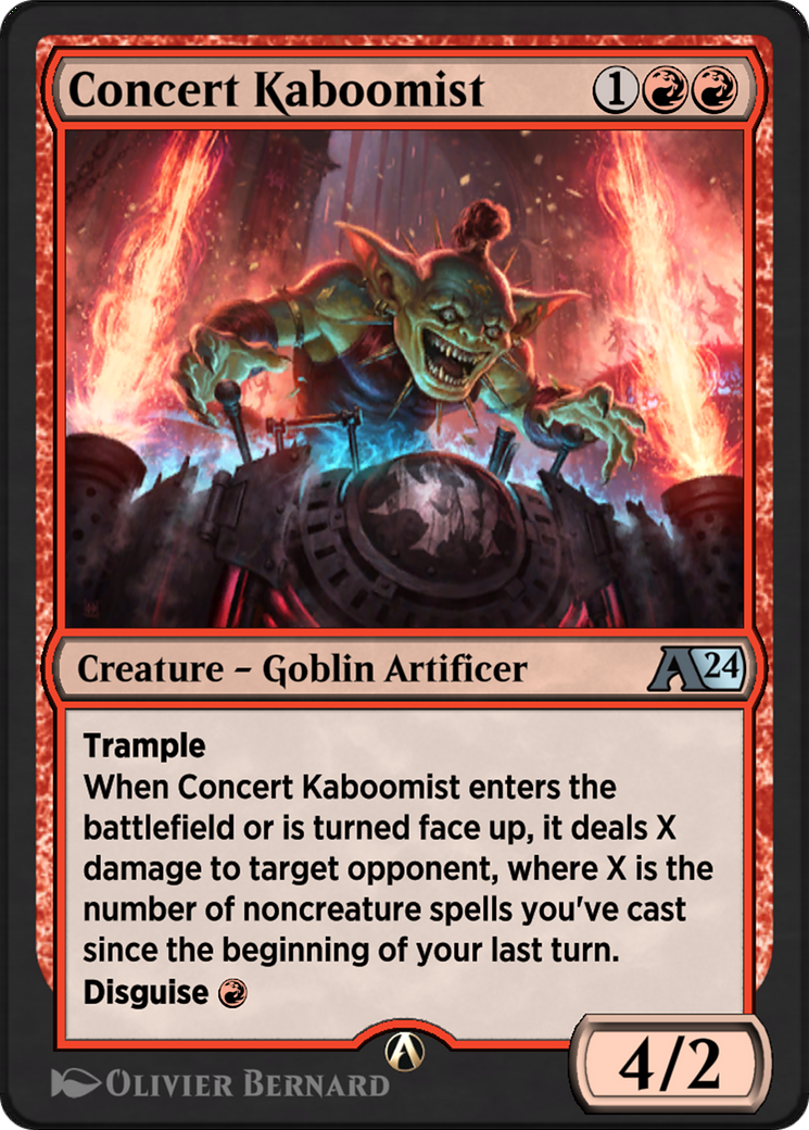 Concert Kaboomist (YMKM-014) [Alchemy: Murders at Karlov Manor ]