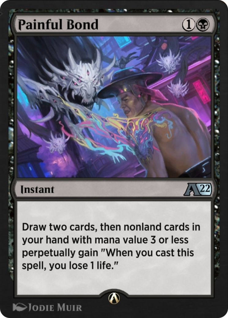 Painful Bond (YNEO-012) [Alchemy: Kamigawa]
