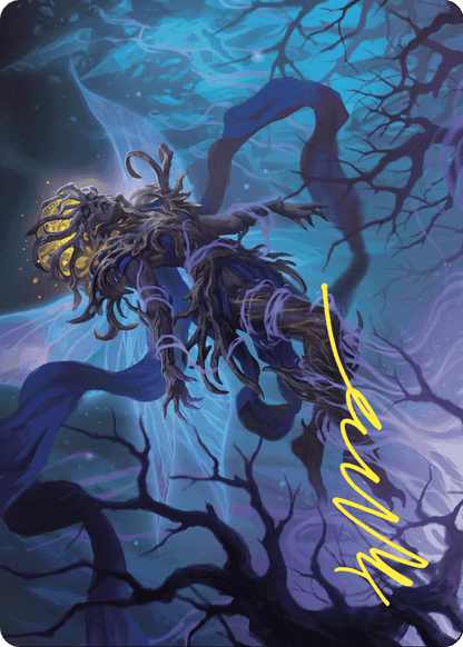 Sleep-Cursed Faerie // Sleep-Cursed Faerie (AWOE-008) (Borderless) [Wilds of Eldraine Art Series]