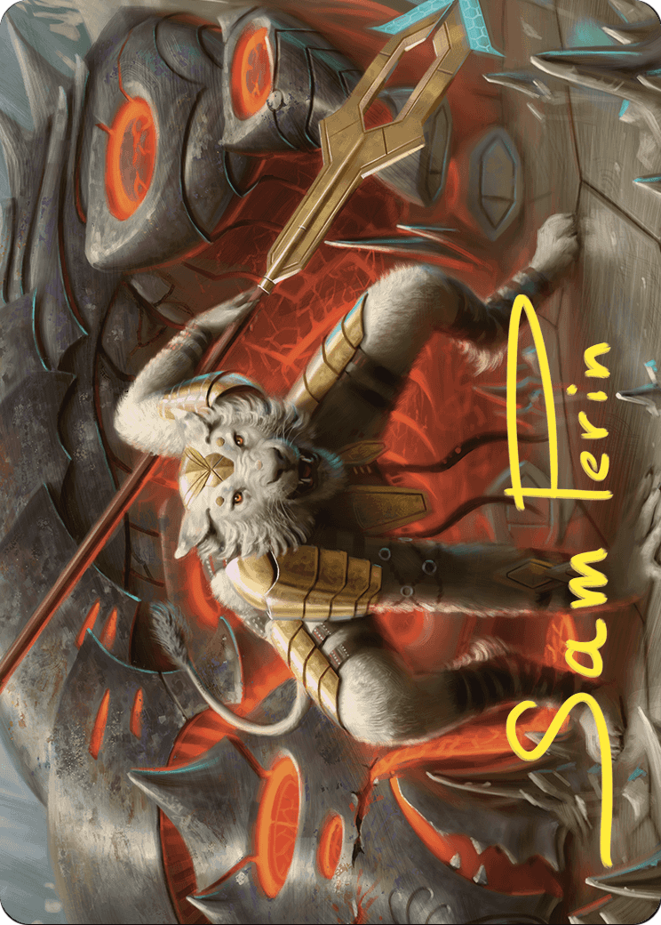 Sunspear Shikari // Sunspear Shikari (ACMM-004) (Borderless) [Commander Masters Art Series] Foil