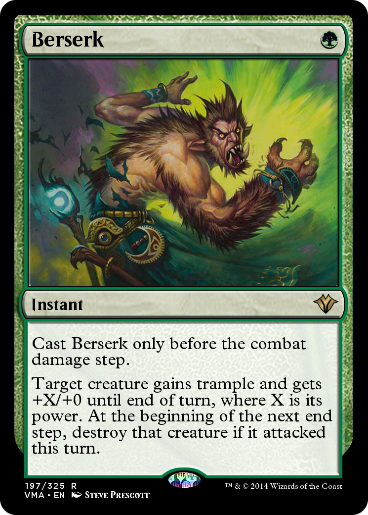 Berserk (VMA-197) [Vintage Masters] Foil