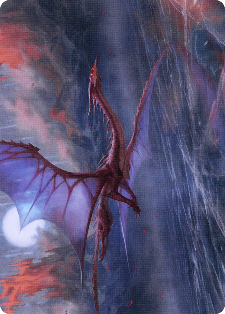 Manaform Hellkite // Manaform Hellkite (AVOW-046) (Borderless) [Crimson Vow Art Series] Foil