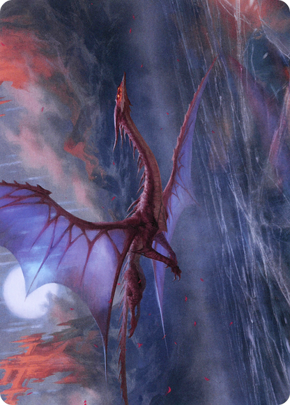 Manaform Hellkite // Manaform Hellkite (AVOW-046) (Borderless) [Crimson Vow Art Series] Foil
