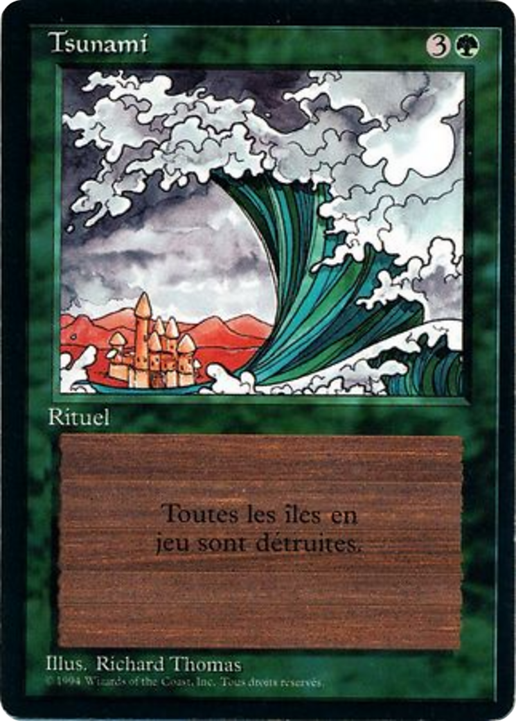 Tsunami (FBB-222) [Foreign Black Border]