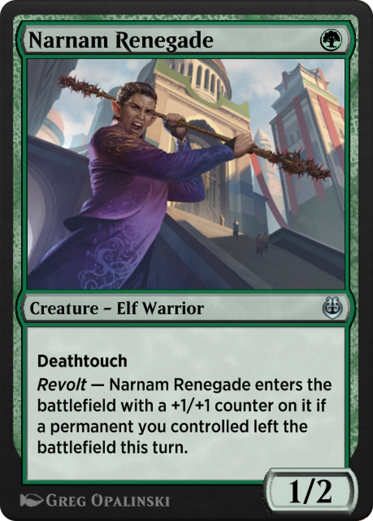 Narnam Renegade (KLR-170) [Kaladesh Remastered]