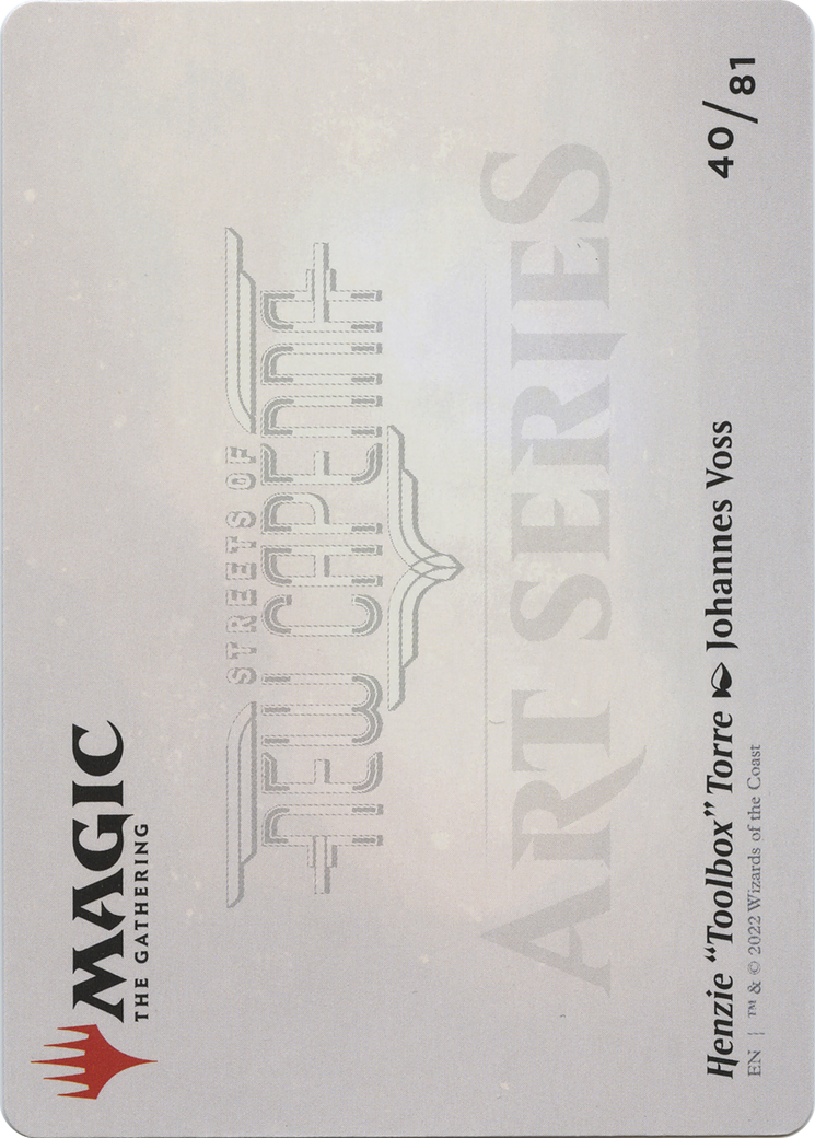Henzie "Toolbox" Torre // Henzie "Toolbox" Torre (ASNC-040) (Borderless) [New Capenna Art Series]