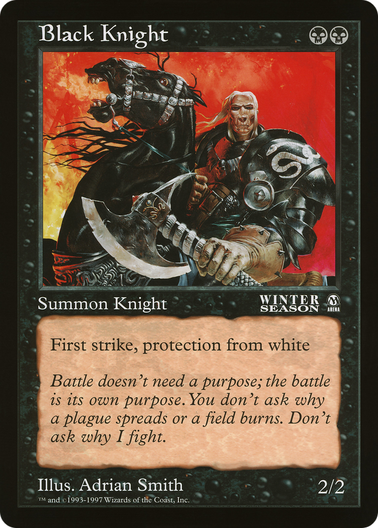 Black Knight (OLEP-031) [Oversized League Prizes]