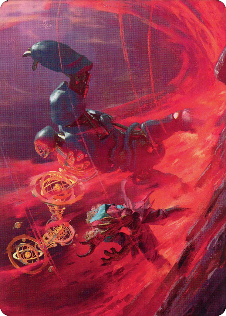 Twinferno // Twinferno (ADMU-039) (Borderless) [Dominaria United Art Series] Foil