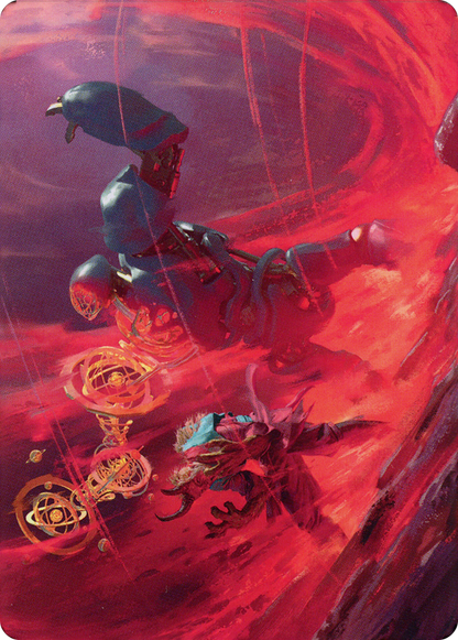 Twinferno // Twinferno (ADMU-039) (Borderless) [Dominaria United Art Series]