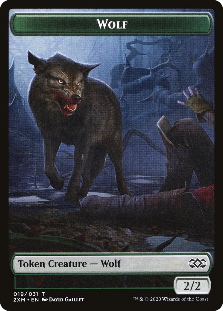 Wolf (T2XM-019) [Double Masters Tokens]