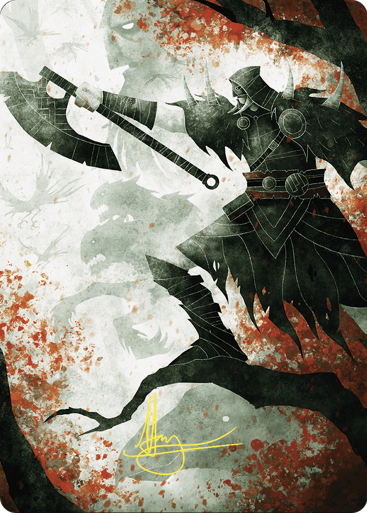 Garruk's Uprising // Garruk's Uprising (AWOE-072) (Borderless) [Wilds of Eldraine Art Series]