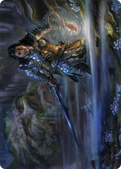 Carth the Lion // Carth the Lion (AMH2-047) (Borderless) [Modern Horizons 2 Art Series] Foil