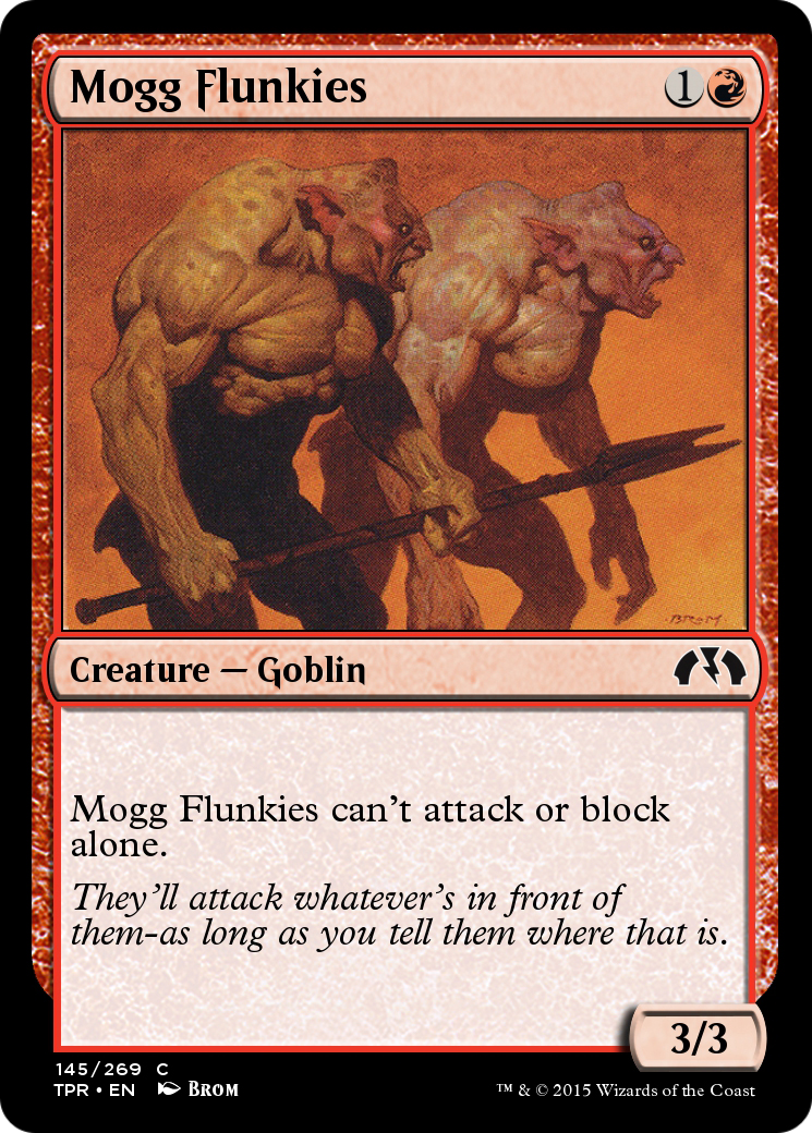 Mogg Flunkies (TPR-145) [Tempest Remastered] Foil