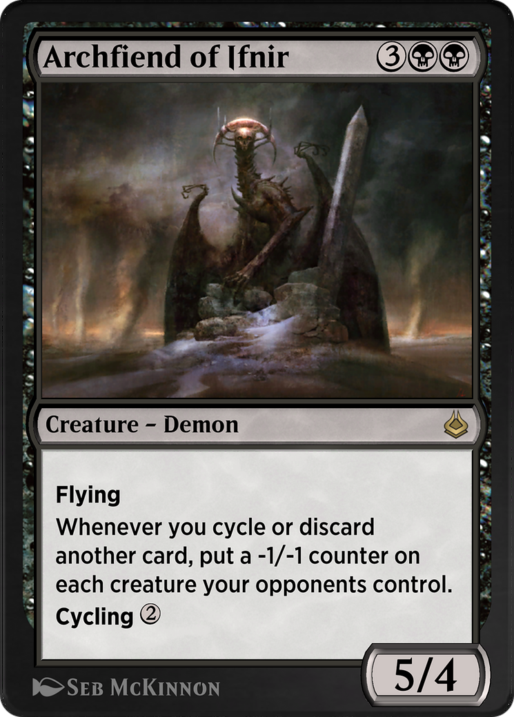 Archfiend of Ifnir (AKR-091) [Amonkhet Remastered]