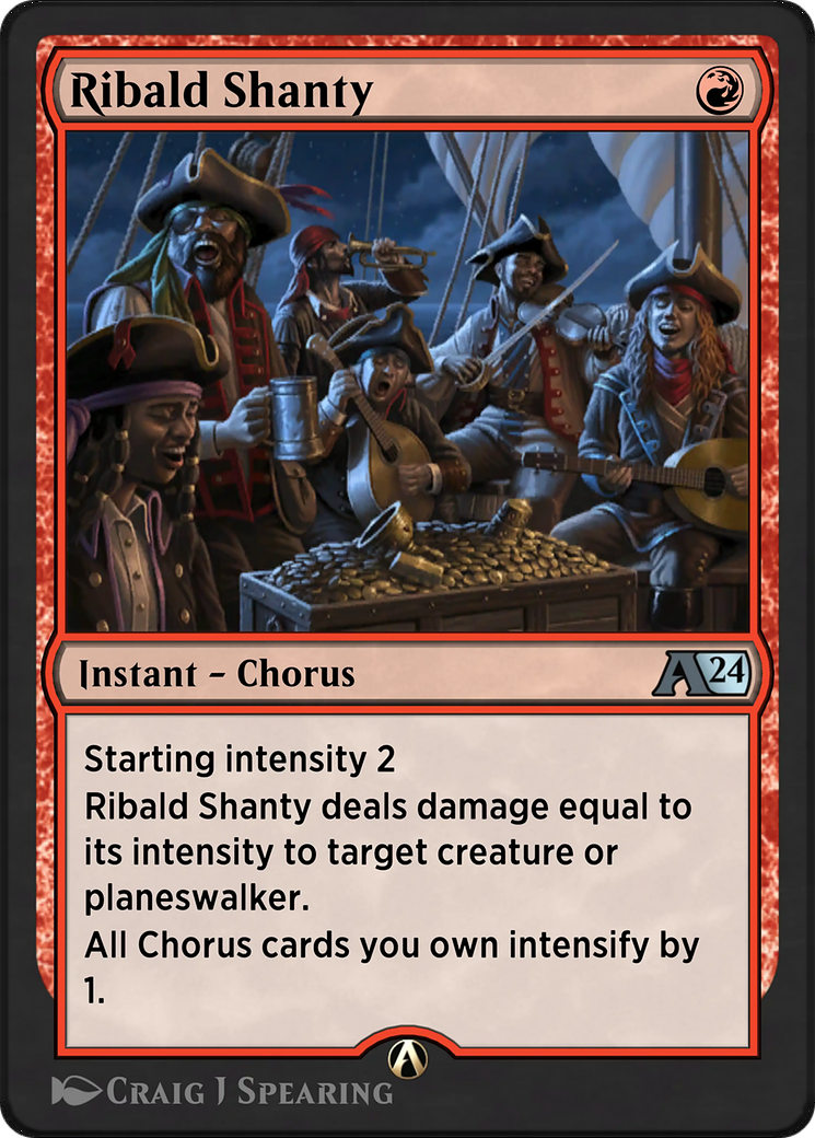 Ribald Shanty (YLCI-017) [Alchemy: Ixalan]