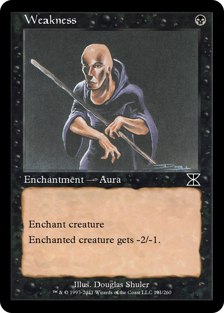 Weakness (ME4-101) [Masters Edition IV] Foil