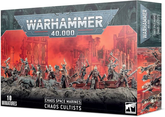 Chaos space marines chaos cultists