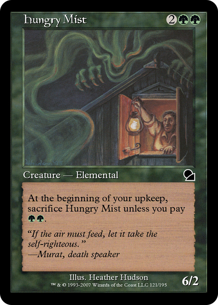 Hungry Mist (ME1-121) [Masters Edition] Foil