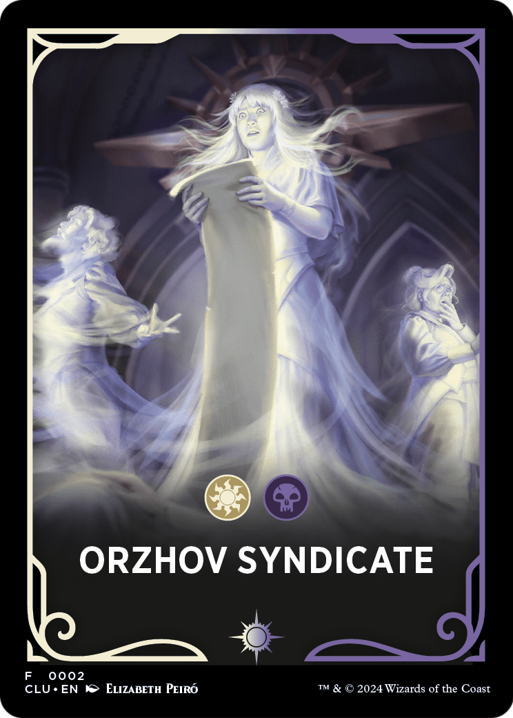 Orzhov Syndicate (FCLU-002) [Ravnica: Clue Edition Front Cards]