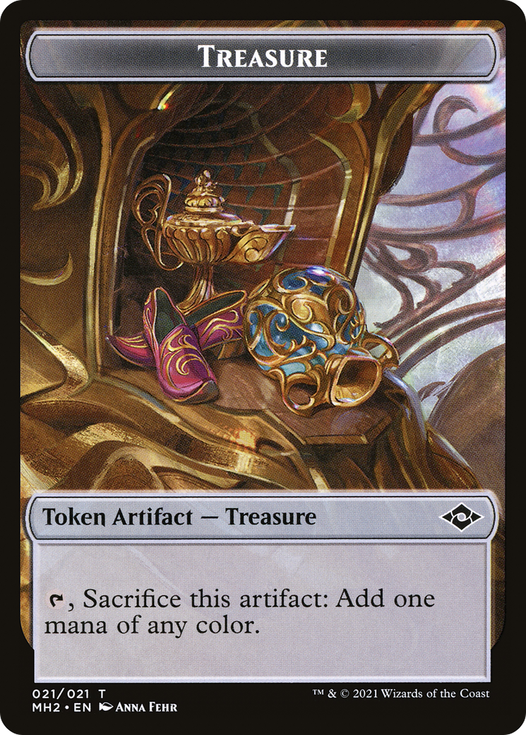 Treasure (TMH2-021) [Modern Horizons 2 Tokens] Foil