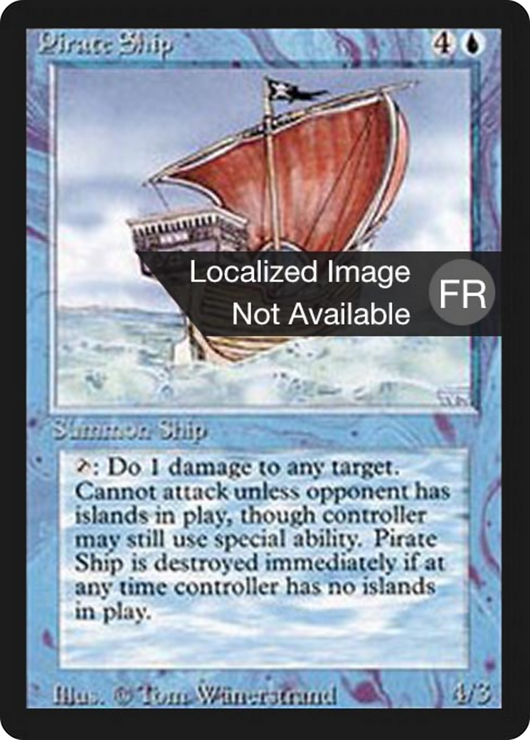 Pirate Ship (FBB-072) [Foreign Black Border]