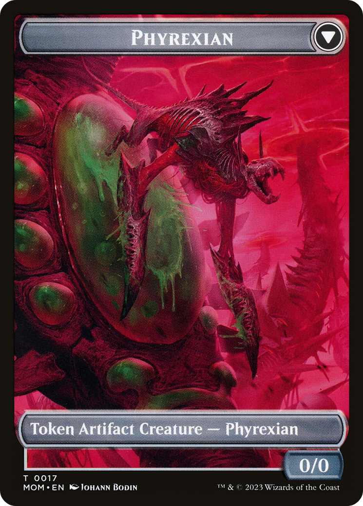 Incubator // Phyrexian (TMOM-017) [March of the Machine Tokens] Foil