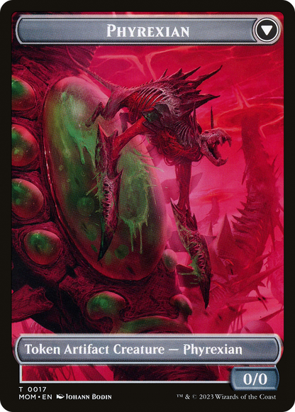 Incubator // Phyrexian (TMOM-017) [March of the Machine Tokens] Foil