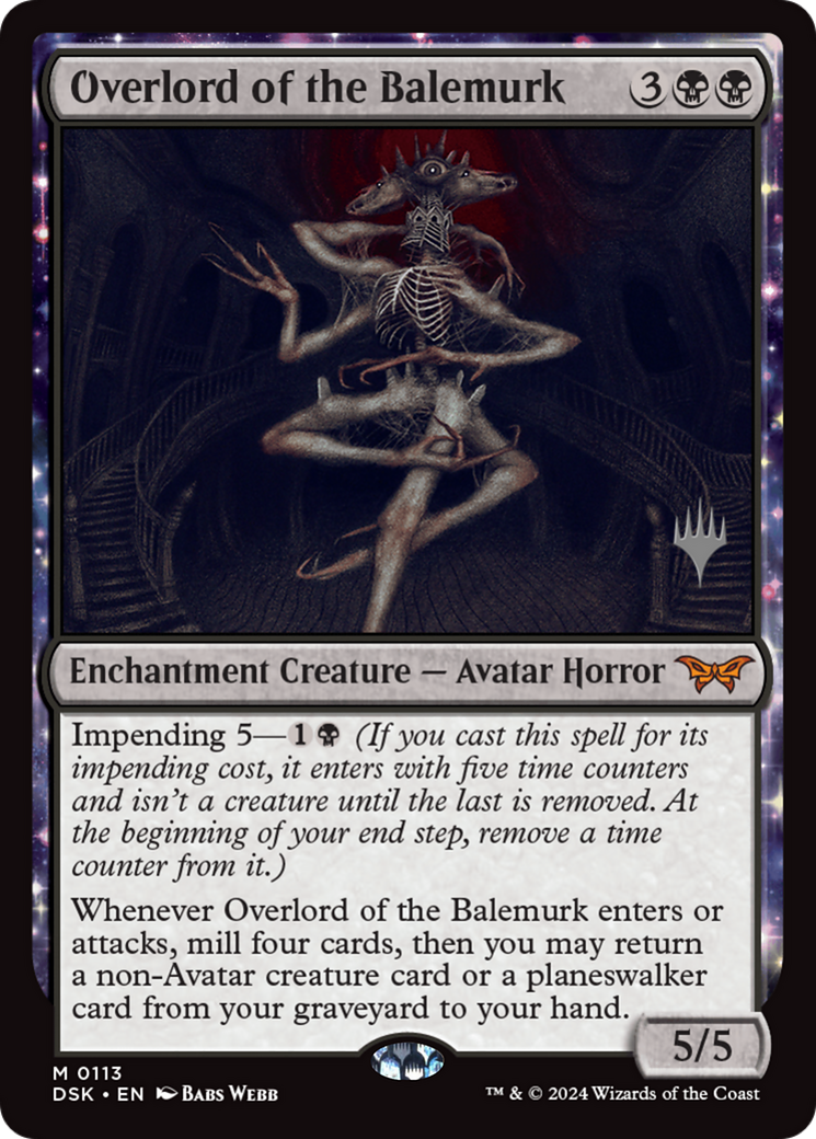 Seigneur de guerre du Balemurk (Pack promo) [Deuillombre : La Maison des horreurs promos]