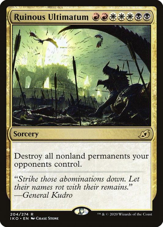 Ultimatum ruineux [Ikoria : la terre des Béhémoths]