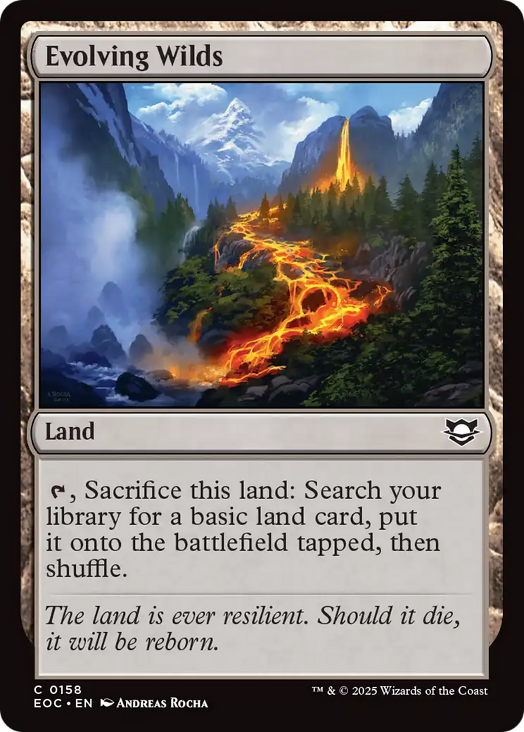 Evolving Wilds [Edge of Eternities Commander]