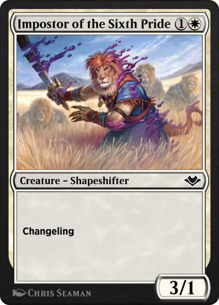 Impostor of the Sixth Pride (J21-096) [Jumpstart: Historic Horizons]