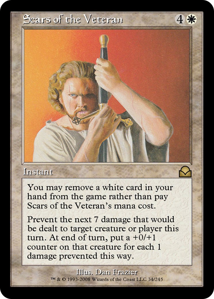 Scars of the Veteran (ME2-034) [Masters Edition II]