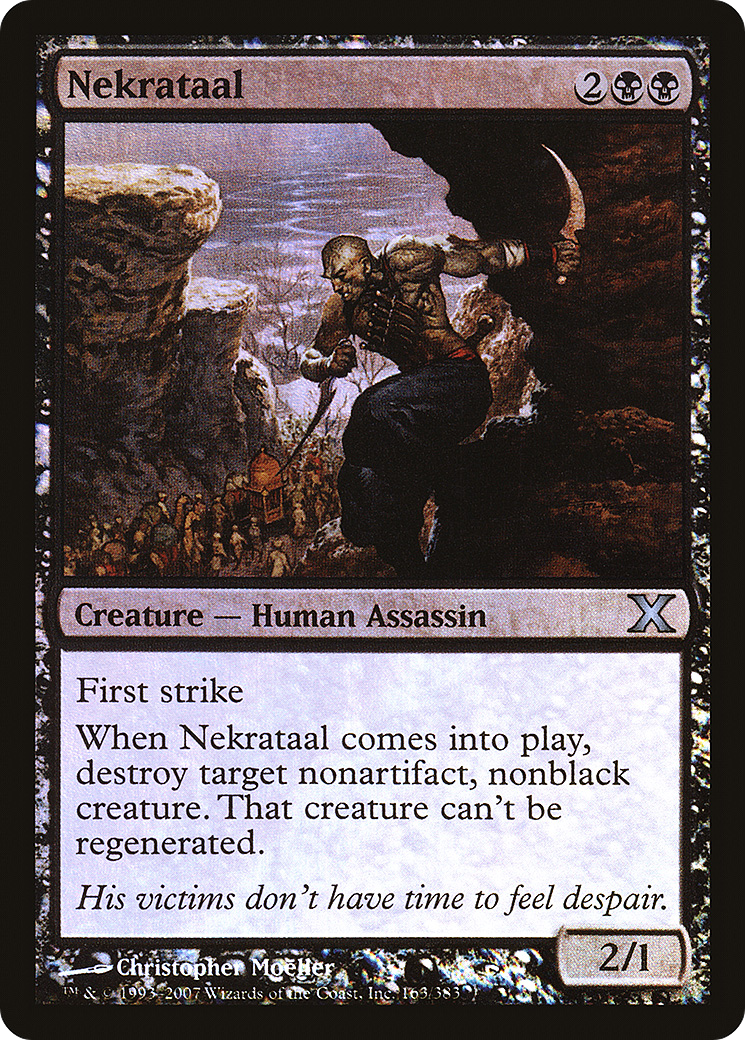 Nekrataal (10E-163★) [Tenth Edition] Foil