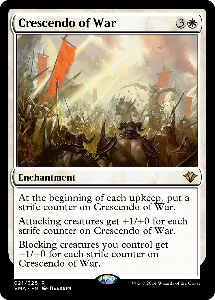 Crescendo of War (VMA-021) [Vintage Masters]