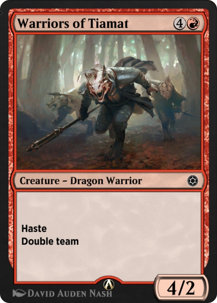 Warriors of Tiamat (HBG-064) [Alchemy Horizons: Baldur's Gate]