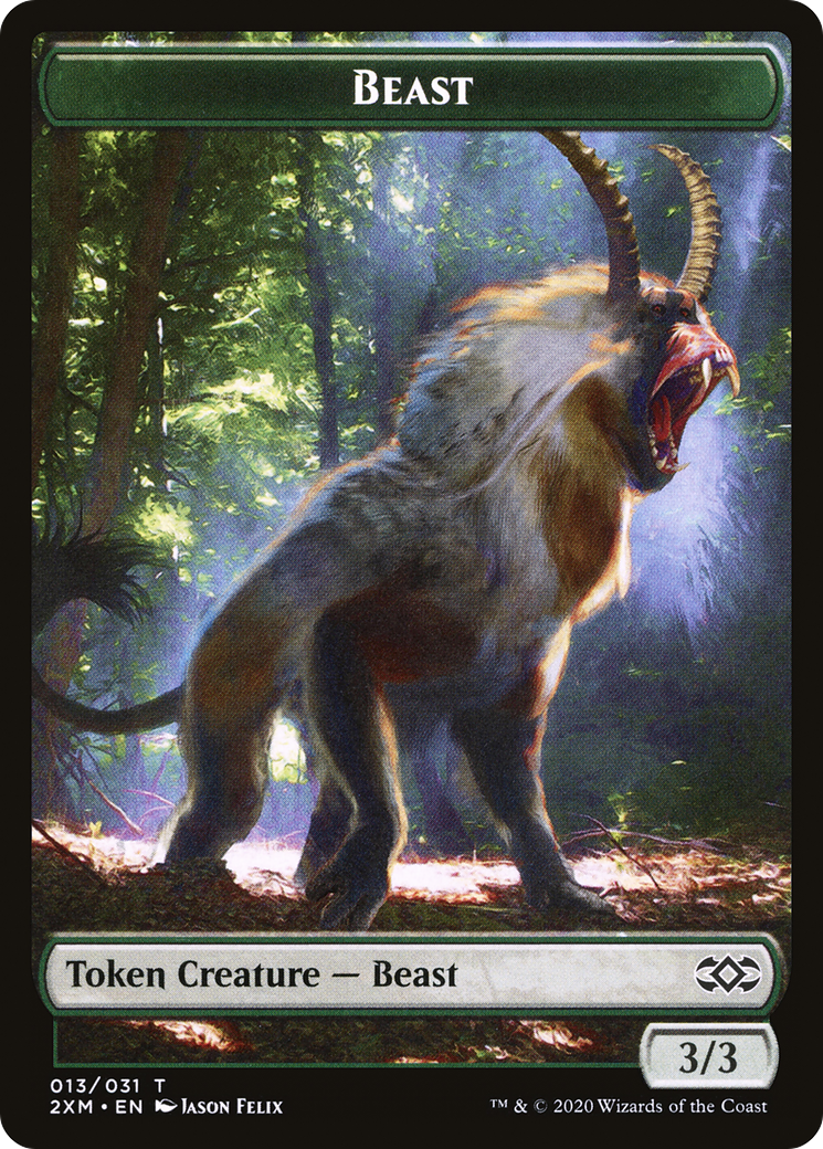 Beast (T2XM-013) [Double Masters Tokens]