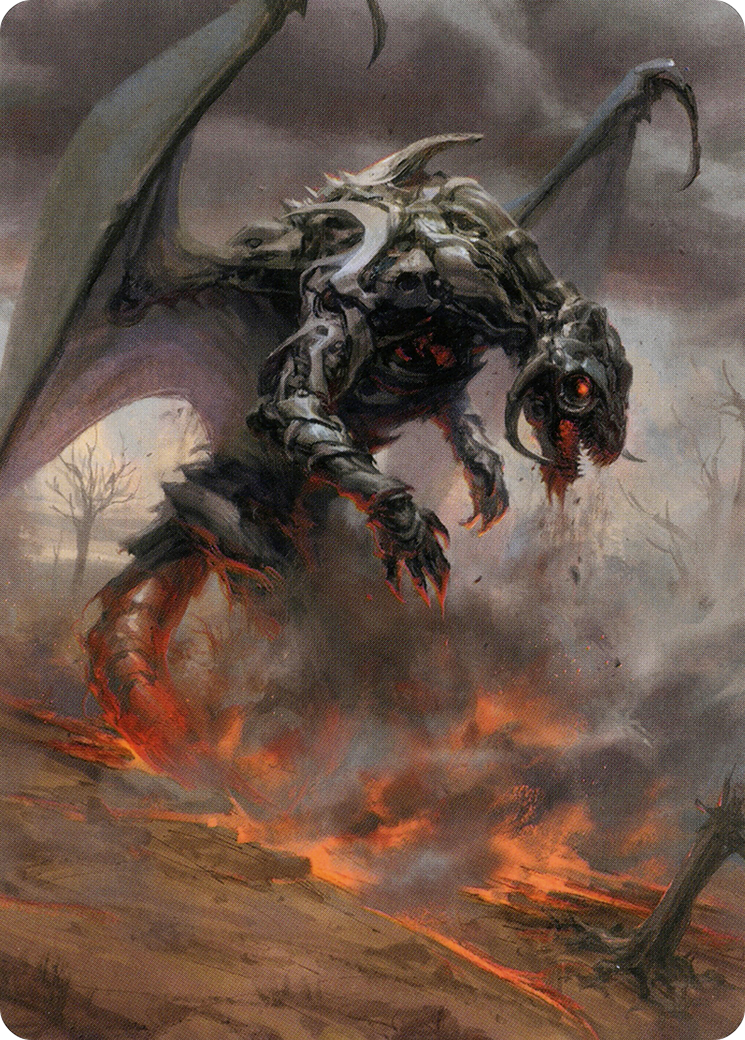 Scion of Draco // Scion of Draco (AMH2-062) (Borderless) [Modern Horizons 2 Art Series] Foil